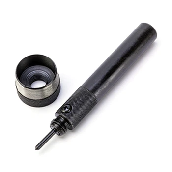 

Heavy Duty Hollow Punch Kit Toos Set Gasket Leather Rubber Punching DIY Leatherc U90C