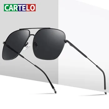 

CARTELO Glasses Rectangle Shades For Men Fashion Womens Polarized Sunglasses Women Classic Sun Glasses Eyeglasses Accessories