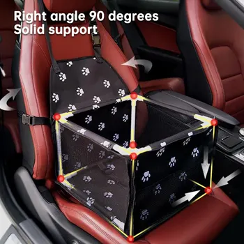 

Travel dog car carrier seat cover folding hammock pet carriers bag passage for dogs cats transport in pet basket waterproof new