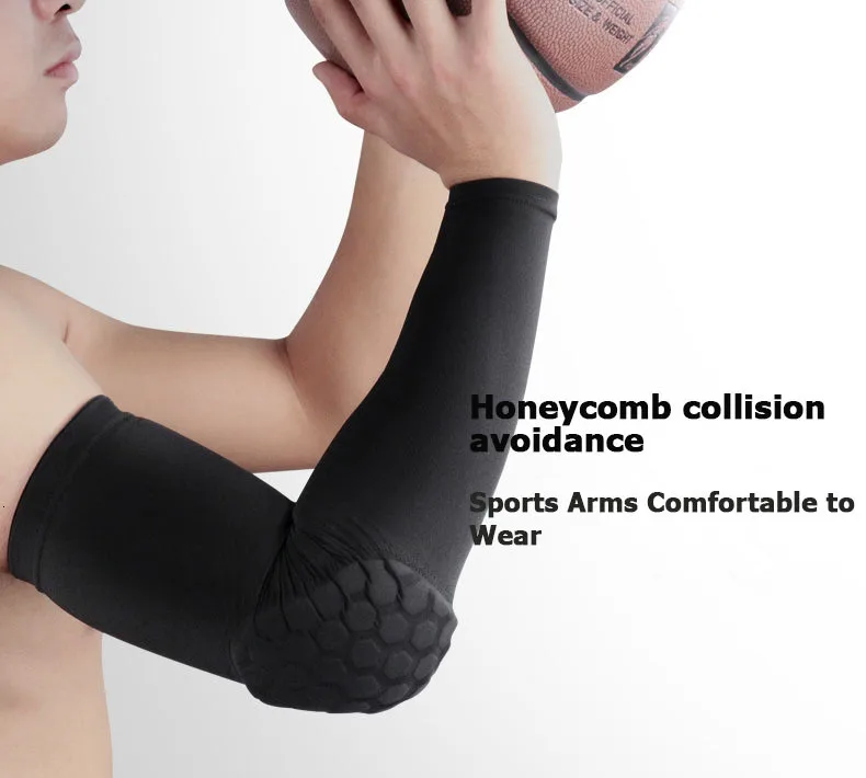 UV Protection Antiskid Compression Running Cycling Arm Sleeve Sports Bike Basketball Long Arm Warmers Golf Elbow Pads Cove