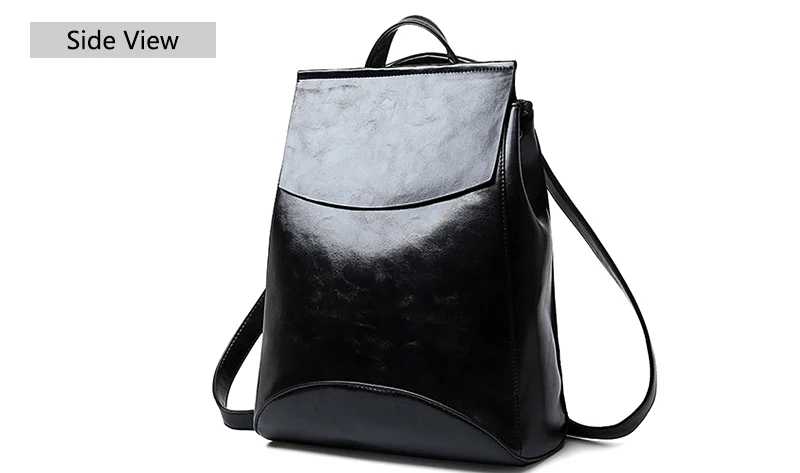 Mingzion рюкзак из искусственной кожи Женский Винтажный Классический Повседневный рюкзак для студентов дорожные сумки на плечо для девочек-подростков Mochila