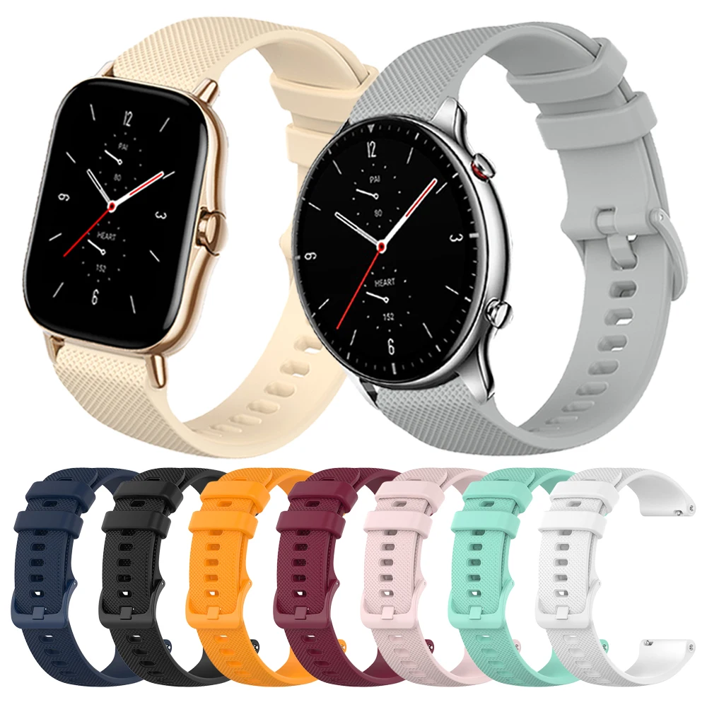 Silicone Wristband Strap For Xiaomi Amazfit GTS GTR Band