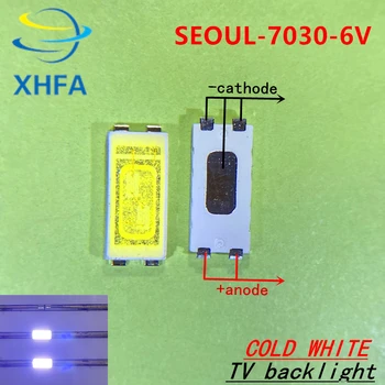 

2000PCS SEOUL LED Backlight 1W 7030 6V Cool white 90-100LM LCD Backlight for TV TV Application STWBX2S0E 7030 6V