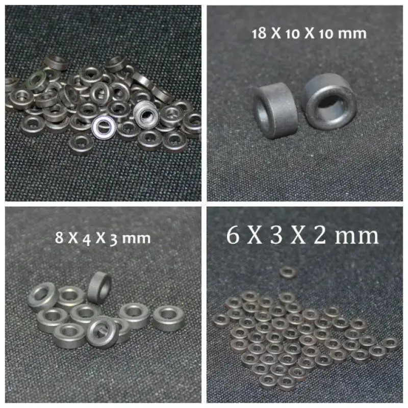 5/50/100pcs Ferrite Bead Toroide Cores Coil Inductor Ring Cables Filter KIT