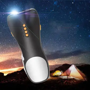 

BEESCLOVER Outdoor Portable FM Radio for Emergency Radio SOS Alarm Flashlight 2000MAh Power Bank and Reading Lamp