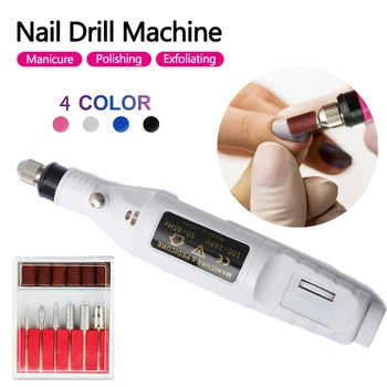 

1Set Professional Electric Nail Drill Machine Kit Manicure Machine Nail Art Pen Pedicure Nail File Nail Art Tools Kit
