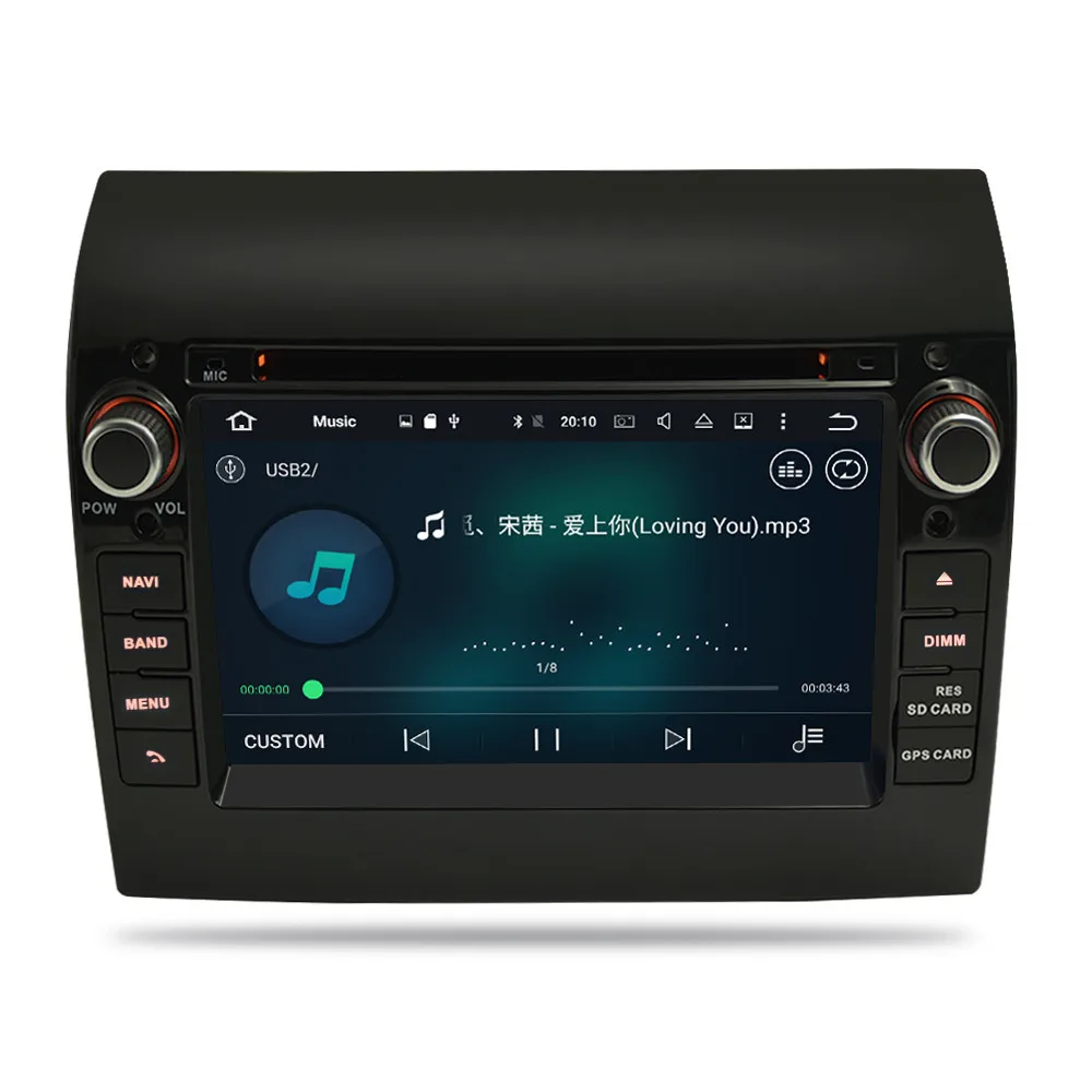 Best Android 9.0 Car Radio DVD Player GPS Multimedia Stereo For Fiat Ducato 2008-2015 Citroen Jumper Peugeot Boxer Video Navigation 18