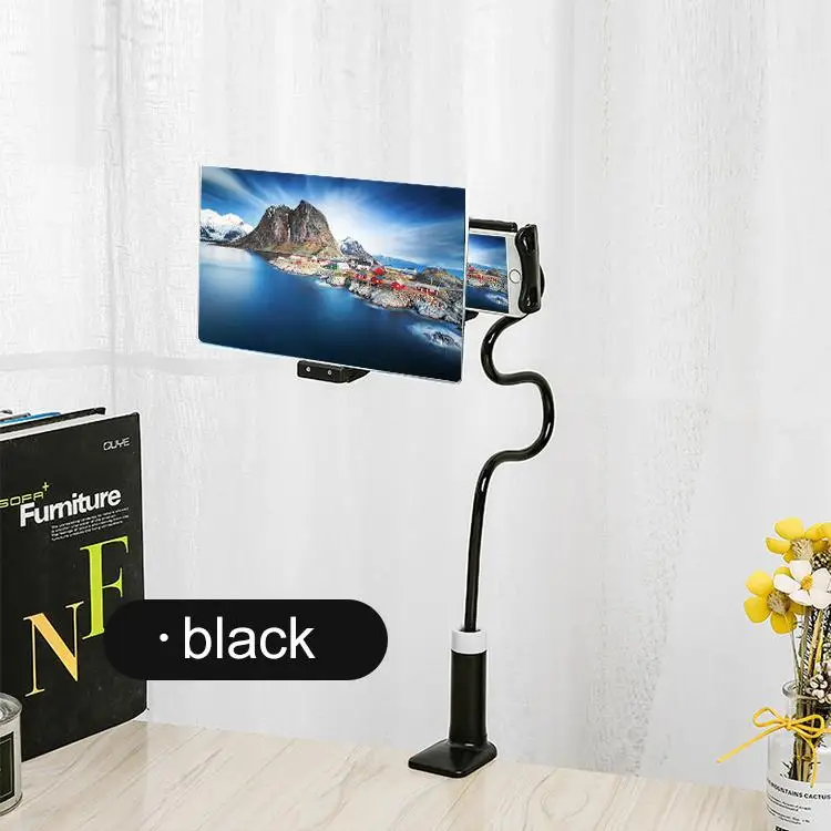 DANIU 8/12inch 3D HD Screen Magnifier Cell Phone High Definition Projection Bracket Adjustable Flexible All Angles Tablet Holder - Цвет: Black