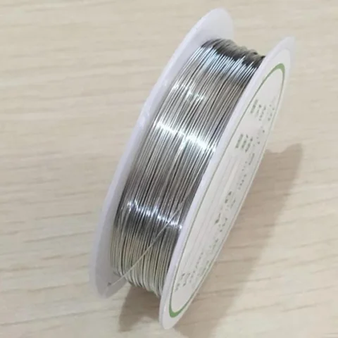 Silver/Gold/Rose Gold Copper Wire For Bracelet Necklace Diy Colorfast Beading Wire Jewelry Cord String For Craft Making