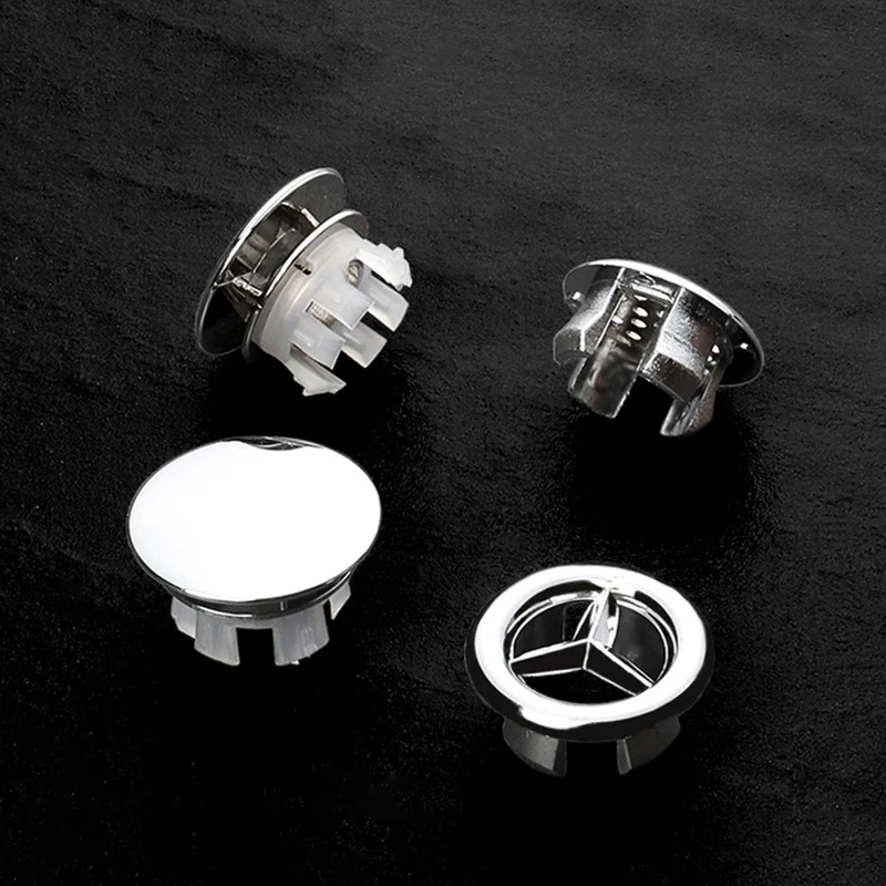 Sink Overflow Cover Bathtub Sink Ring Plastic Silver Plated Decoration Bathroom Ceramic Basin Overflow