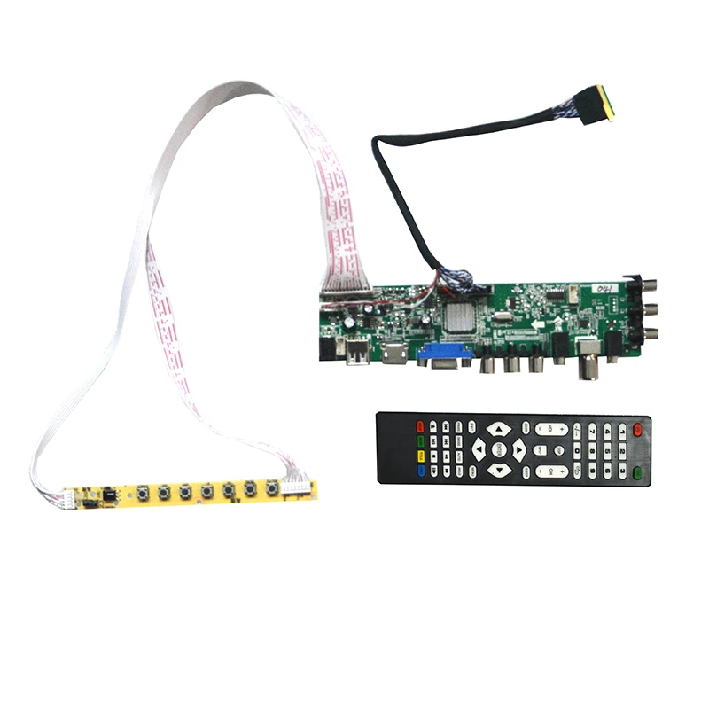 Бесплатная доставка Z.VST.3463 DVB-C DVB-T DVB-T2 ЖК-дисплей плата контроллера для 17 3 inch B173HW02