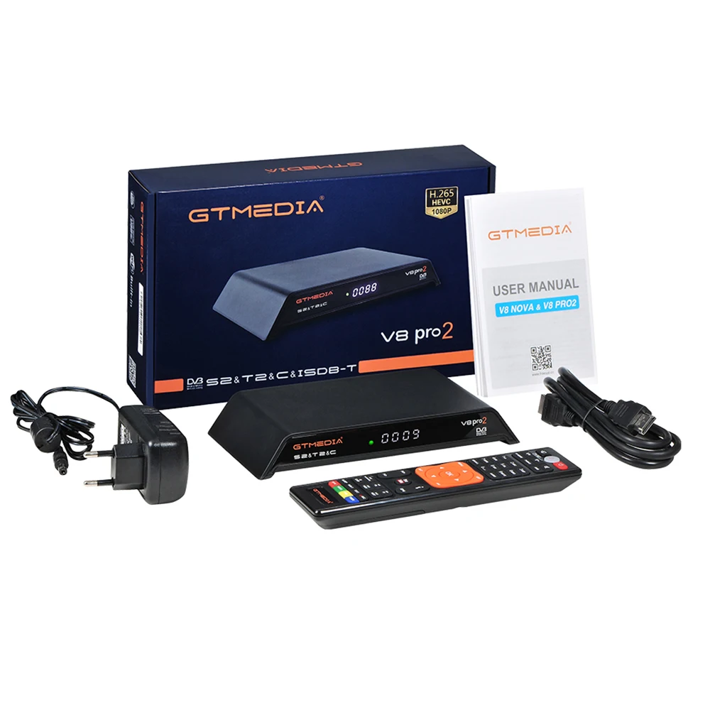 

Satellite Signal Receiver V8 Pro2 DVB S2/S2X+DVBT2/ISDBT+Cable Upgrade Version Satellite Television Receiver Signal Receivingbox