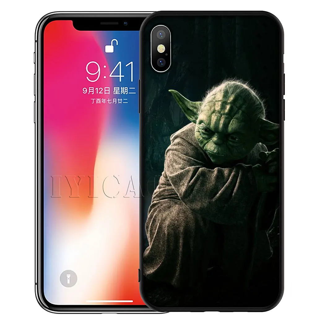 IYICAO Звездные войны комикс Дарт Мягкий силиконовый чехол для iPhone 11 Pro Max XR X XS Max 6 6S 7 8 Plus 5 5S SE чехол для телефона - Цвет: 4