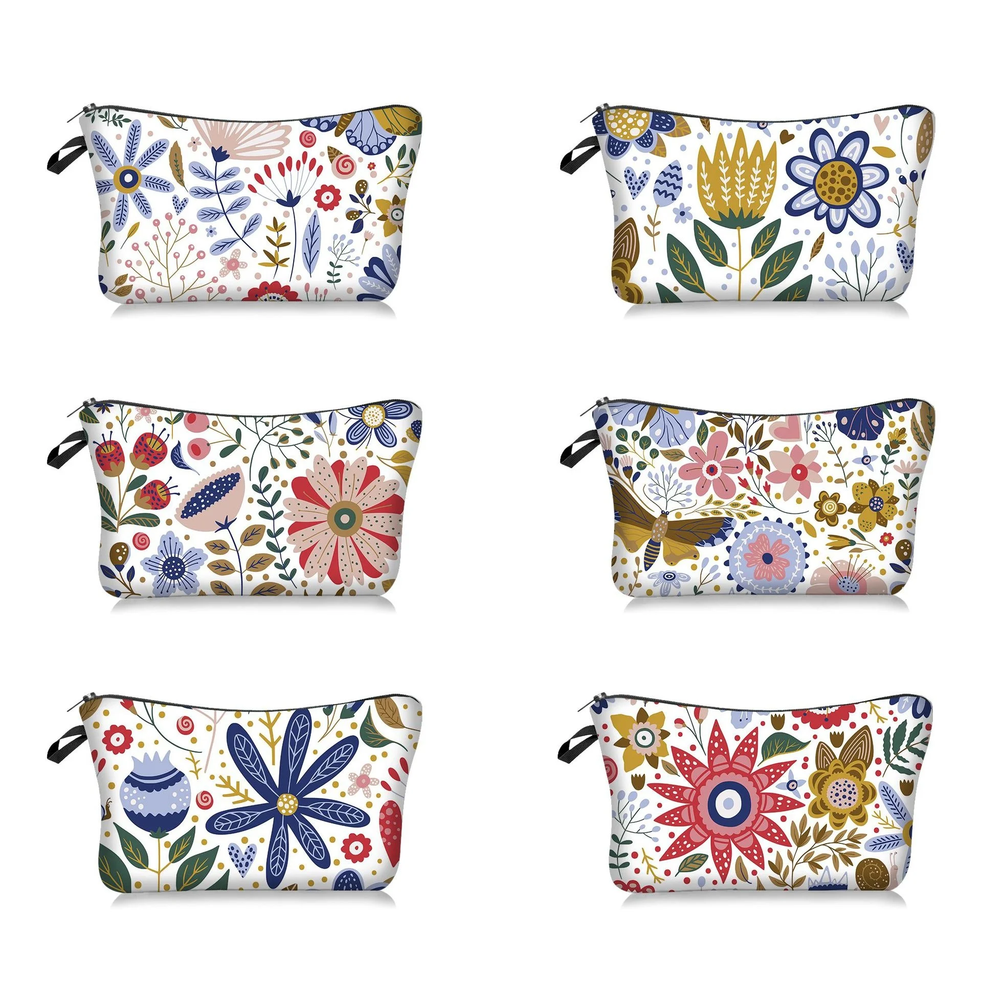 Travel Storage Bags Women Make-up New Dream Flower Series Cosmetic Bag Hand Female Cases | Багаж и сумки