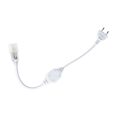 Single Color Adapter EeeToo гибкий светодиодный ночной Светильник неон полосы светильник s 220V SMD2835 120 светодиодный/M Фея светильник ing с Мощность Plug ночника полосы светодиодный - Испускаемый цвет: Single Color Adapter