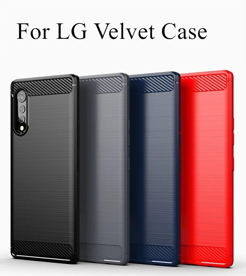 Per Lg Velvet 5G Custodia Per Lg Velvet 5G Custodia Fundas Coque Cover Morbida In Silicone Per Lg Velvet Shell