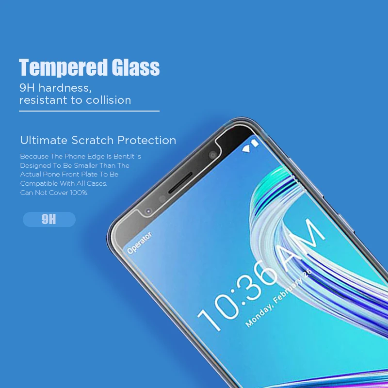 Закаленное стекло Для Zenfone ZB570TL ZB601KL ZB631KL ZB633KL ZB634KL Защита экрана для ZC451TG ZC500TG ZC520KL