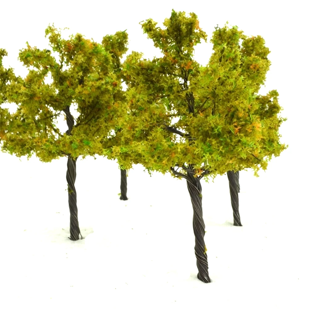 1 20 X Modèle Arbres Artificiel Train Chemin de Fer Scène Architecture Paquet
