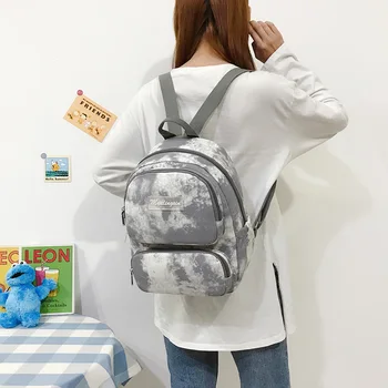 

Fashion Women Backpack Nylon Waterproof Rucksack School Bag For Teenage Girls Anti Theft Bagpack Mochila Female Knapsack Backbag