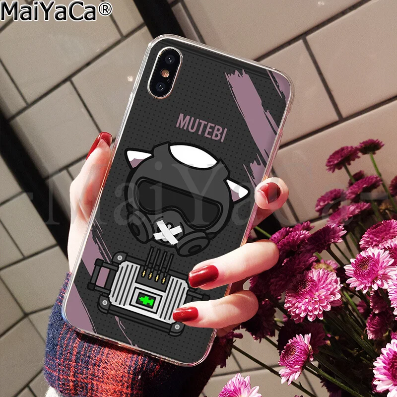 MaiYaCa Rainbow Six Siege 6 Новинка чехол для телефона Fundas чехол для iPhone 8 7 6 6S Plus 5 5S SE XR X XS MAX чехол - Цвет: A2