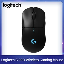 Logitech G PRO Wireless Gaming Maus RGB Dual Modus mit HERO 16K DPI Sensor LIGHTSPEED Laser Gamer Maus POWERPLAY kompatibel