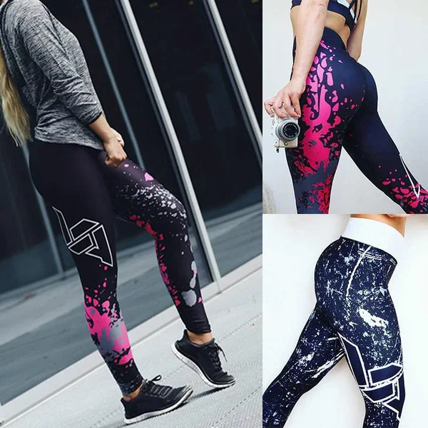 New Floral Printed Pants Women Sexy 