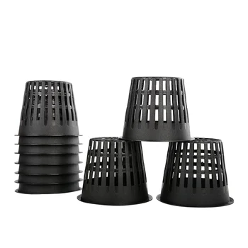 

10PCS Heavy Duty Hydroponic Mesh Pot Net Cup Basket Hydroponic Aeroponic Plant Grow Garden Clone