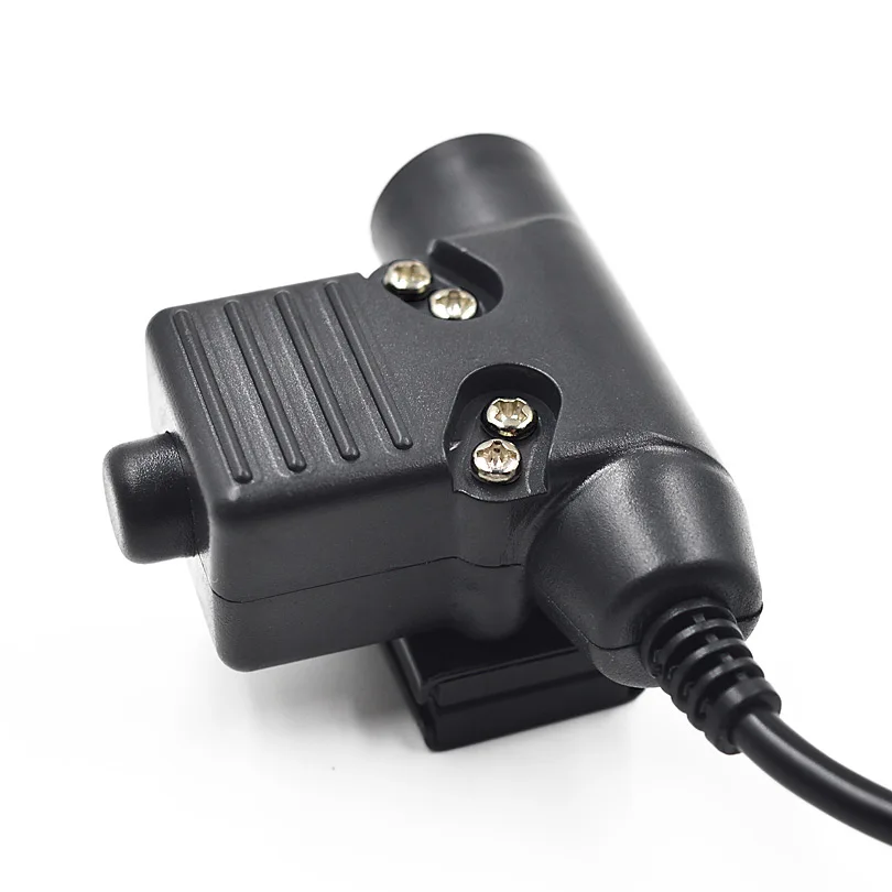 Connecteur Talkie-walkie Adaptateur Câble 2 Broches PTT Pour