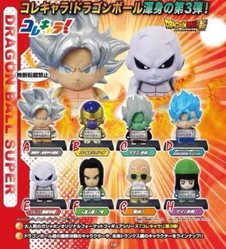 

Original Bandai Dragon ball super UI Goku Frieza Vegetto Jiren Android 17 Zamasu Gashapon PVC mini figure model Dolls