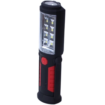 

Super Bright LED SMD Magnetic Hand Torch Lamp Work Inspection Light Flexible - Red