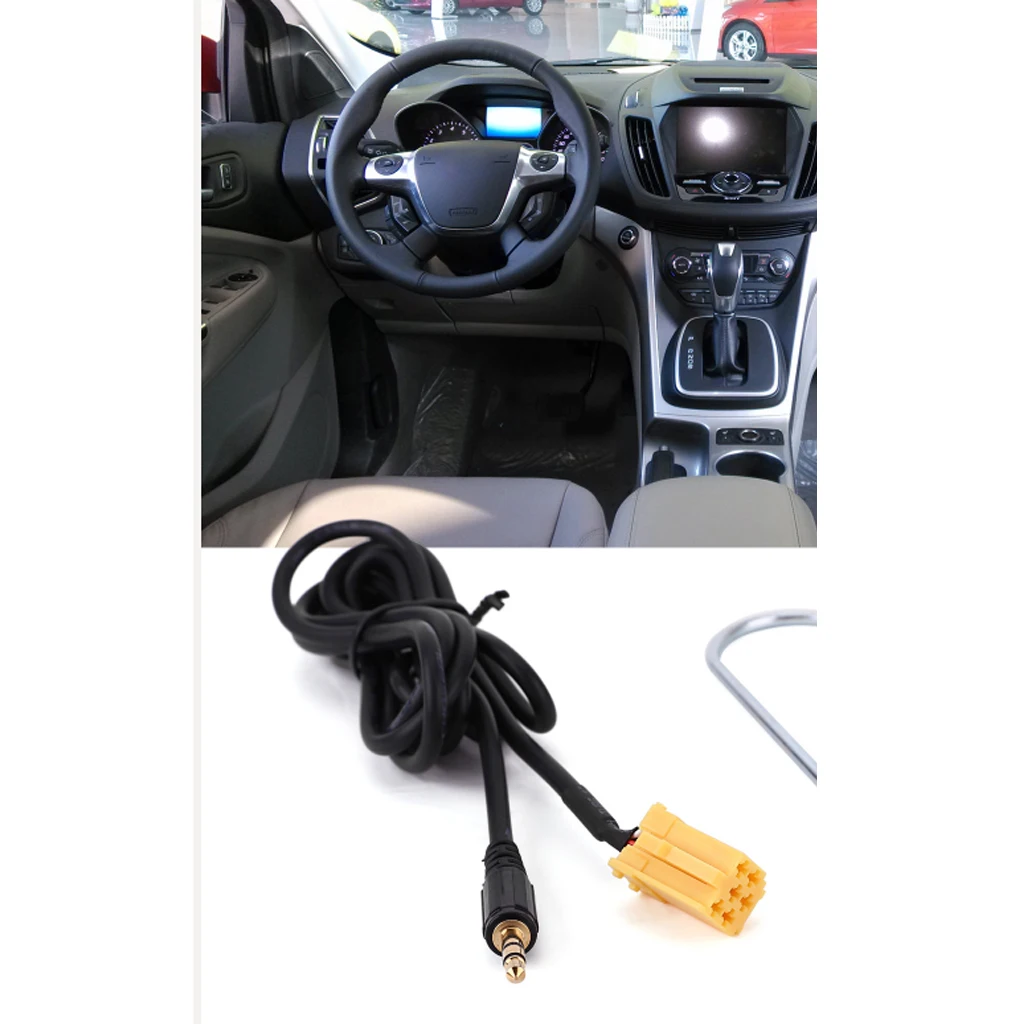 metaal geef de bloem water Pigment AUX input 3.5mm jack lead cable adapter With Radio Keys Black For Fiat  Grande Punto|Cables, Adapters & Sockets| - AliExpress