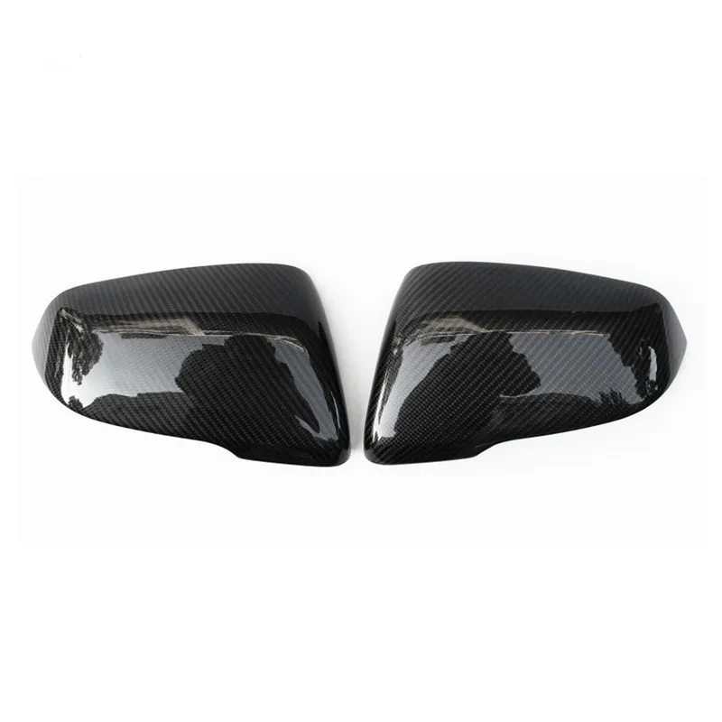 

One Pair 2016-2019 Real carbon fiber Mirror caps Fit For bmw 1 series F52 X1 F48 F49 Rearview Replacement Cover 2016-2019