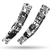 Tattoo Arm Sleeves Ice Silk Fabric UV Protection Running Sleeve Fitness Basketball Elbow Sport Cycling Arm biker sleeve 2