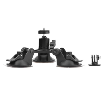 

Car Suction Cup Holder for GOPRO Hero 9 Suction Cup Mount Strong 1/4inch Screw Adapter Sport Camera Accessories