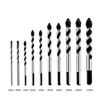 

10PCS Multifunctional Durable Ceramic Wall Drill Bit Marble Hole Opener Tile Drill Bit