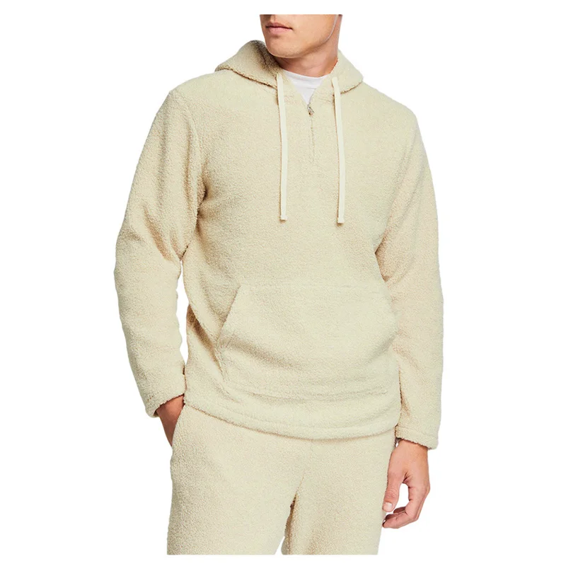plush hoodie mens