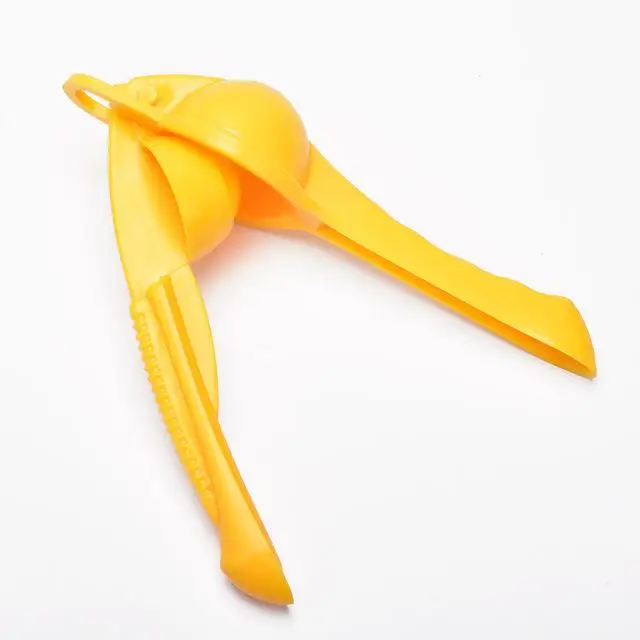 yellow Лимонный апельсин соковыжималка для цитрусовых Бытовая Многофункциональная портативная кухонная утварь свежий пресс ручная желтая быстрая ручка пресс - Цвет: yellow