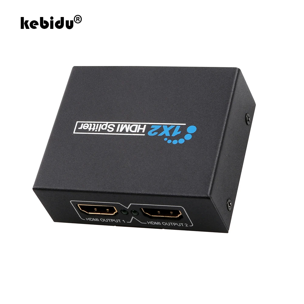 Разветвитель 1080P адаптер с 2 портами аудио-видео v1.3b 1x2 HDMI-совместимый