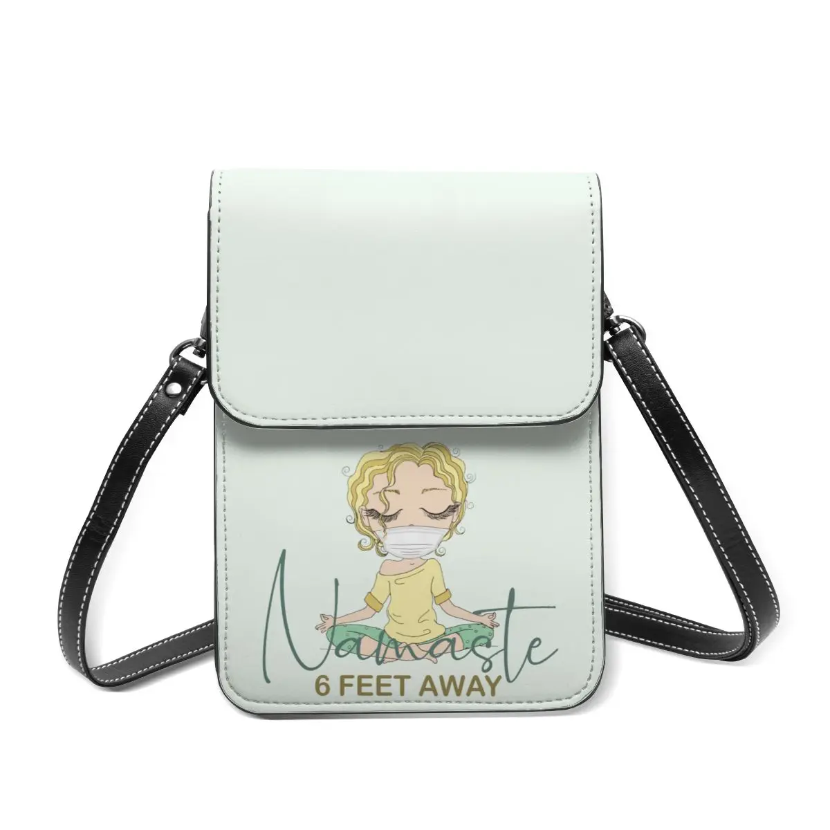 Сумка на плечо для йоги винтажная кожаная уличная одежда женская сумка оптом |