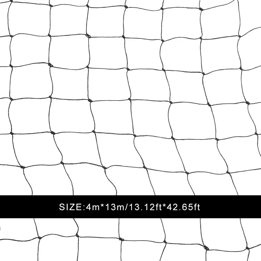 as shown 5cm Hole Mesh Plastic Anti Bird Pest Net Pond Net Garden Fruit Tree Vegetables Orchard Protection Net 4 Meter Wide Series - Цвет: as shown