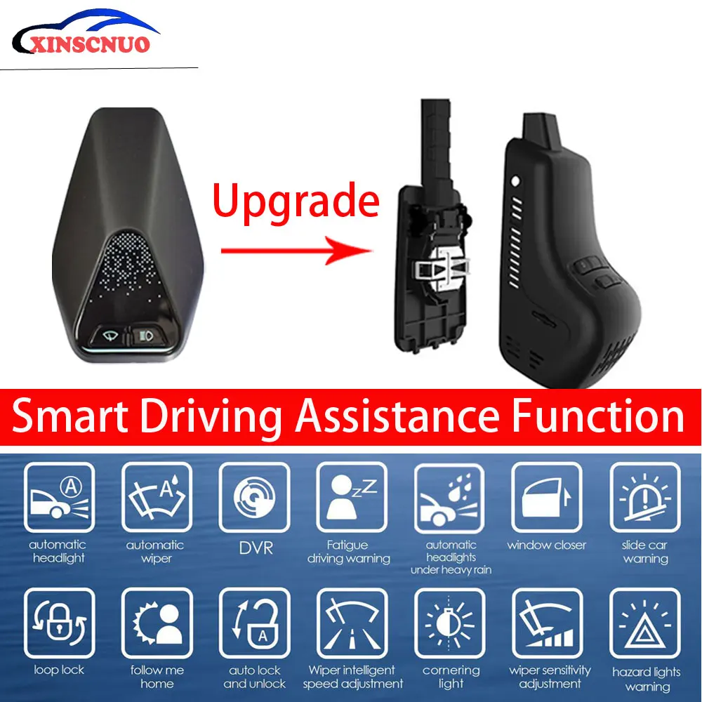 

Car HD DVR Auto smart wiper sensor For Honda Civic 2016 2017 2018 2019 headlight sensor Automatic driving assistant System