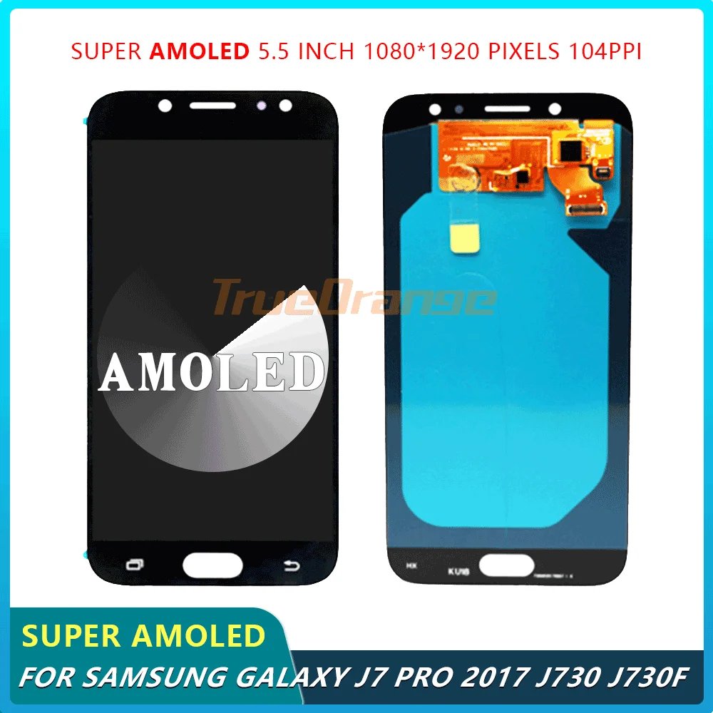 5 &quotLCD для Samsung Galaxy J7 Pro 2017 J730 дисплей сенсорный экран дигитайзер сборка SM J730F J730FM/DS