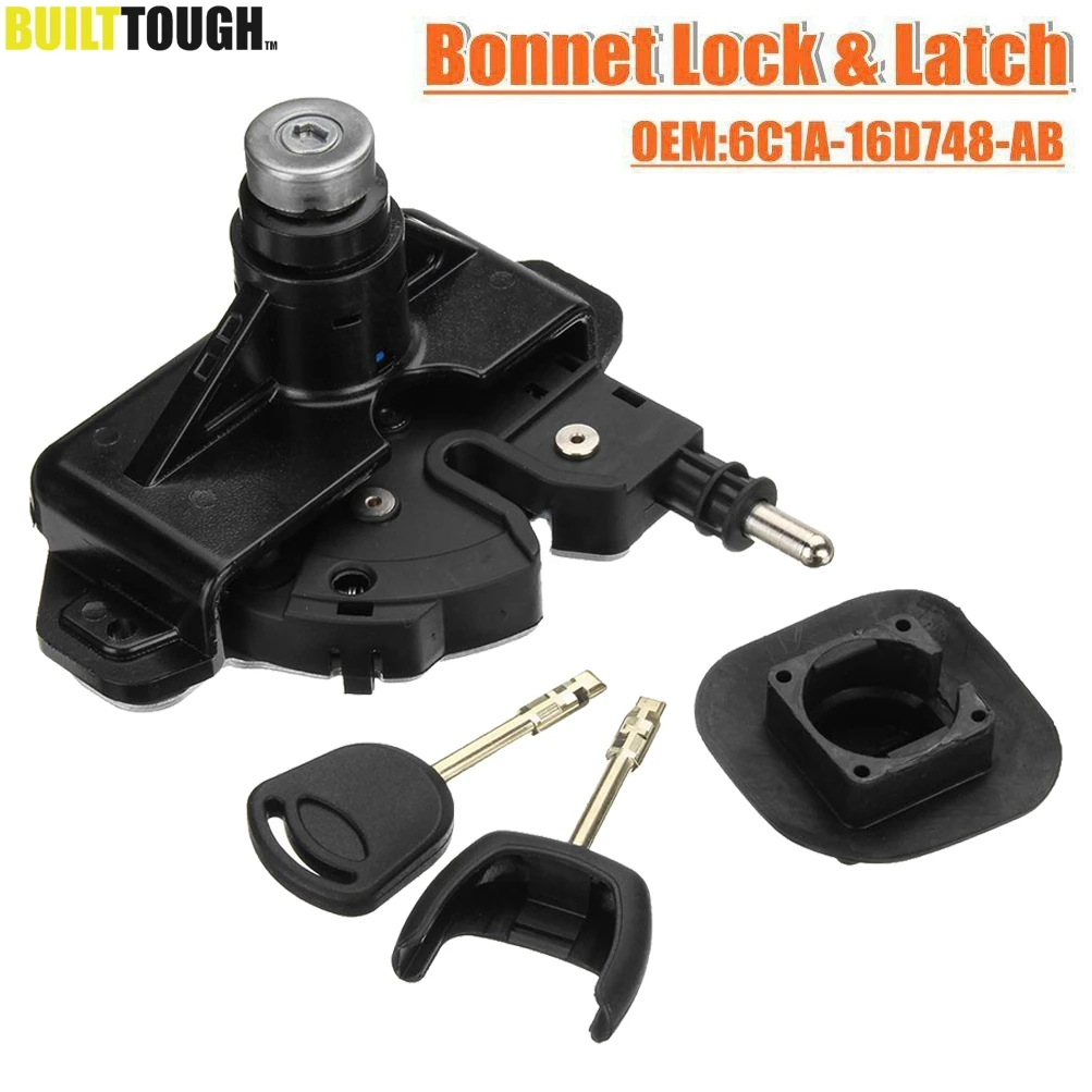 Pestillo De Capó Para Ford Fiesta Y Fusion 2000-2012 - Números De Pieza 2S6H16C680AC/AF, 1478991