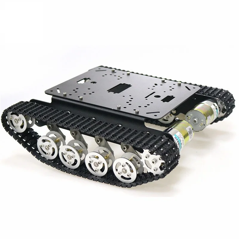 TS100 металлический Rc робот бак шасси автомобиля амортизация с системой подвески