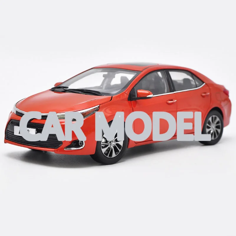 1:18 Масштаб сплава игрушечный автомобиль Левин модель детских игрушечных автомобилей авторизованный игрушки для детей - Цвет: Оранжевый