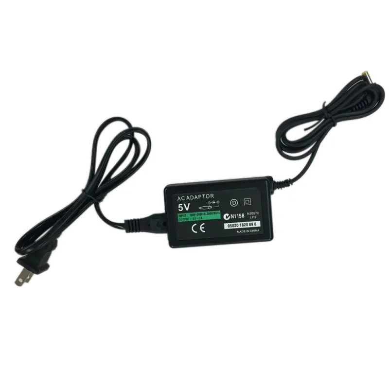 ЕС/США вилка 5 в домашнее настенное зарядное устройство Блок питания адаптер переменного тока для sony/playstation/psp 1000 2000 3000 кабель для зарядки шнур