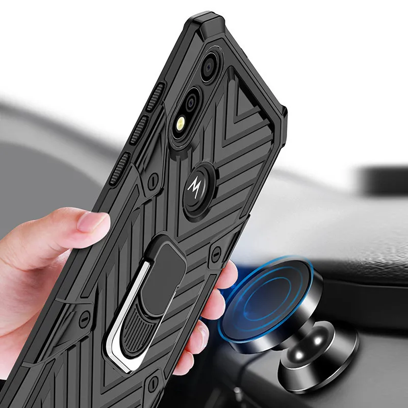 

Чехол для телефона Motorola G8 G8 Power G9 E6S G Power, кольцо для автомобильного крепления MotoG9Play, защита от падения, яркий Чехол