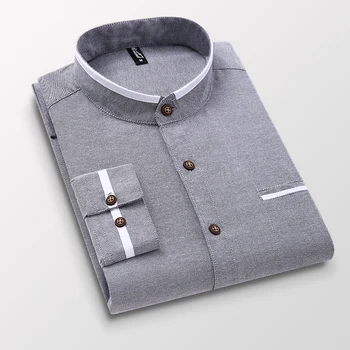 Men's Long Sleeve Regular-fit Button-down Shirts