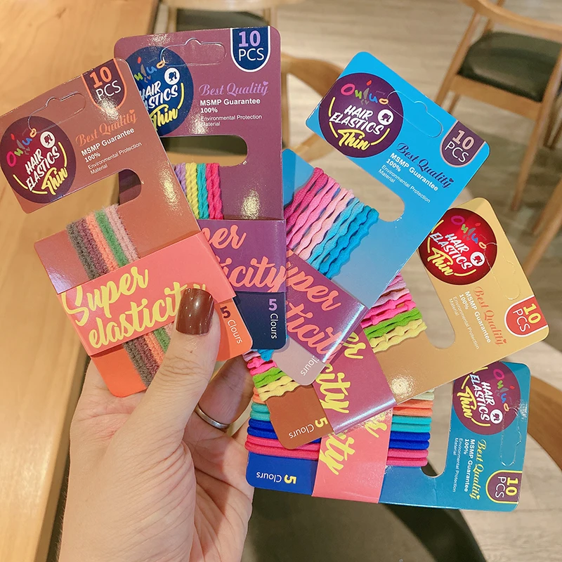 Резинки для волос Детские эластичные 10 шт./упаковка 5/4 см | Аксессуары одежды