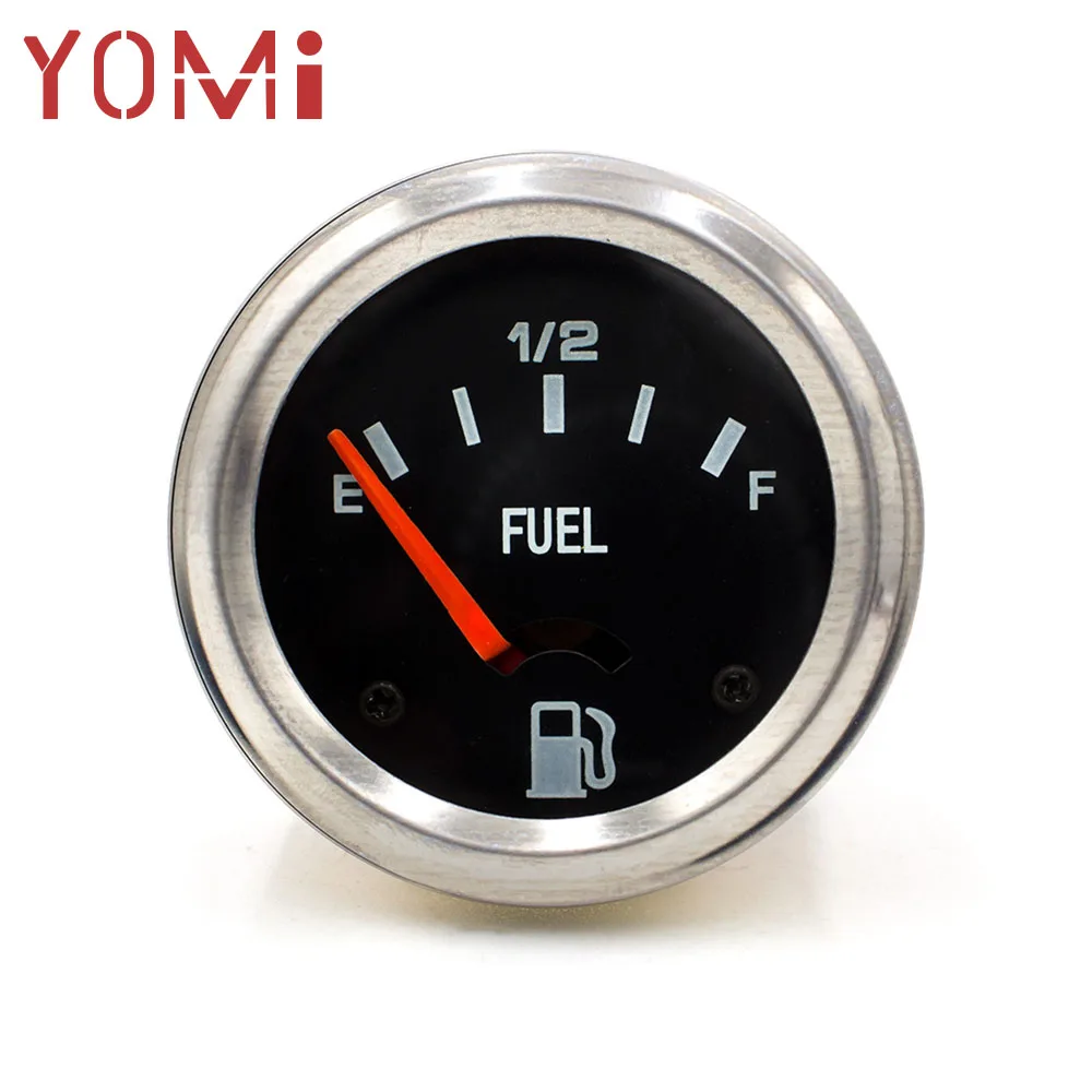 YOMI 2 &quot52 мм 12V механический Автомобильный датчик уровня топлива черный уход за